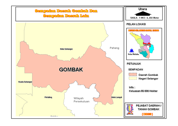 Gombak list daerah Gombak Kuala